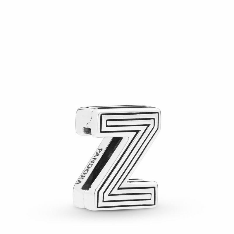 Pandora Reflexions™ Letter Z Clip Charm Silver Egypt WY2318495